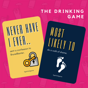 Get Lickd x Brunel Banter Drinking Game