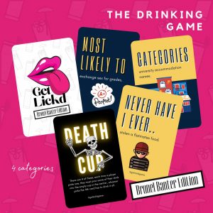 Get Lickd x Brunel Banter Drinking Game